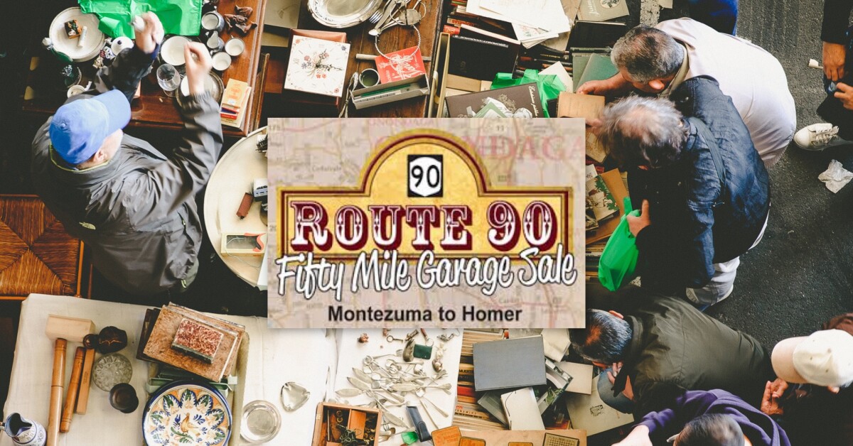 Route 90 Garage Sale underway Weekend to snag deals across Cayuga
